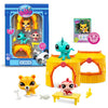 Littlest pet shop playset themed jungle 3-pack | 6 stuks