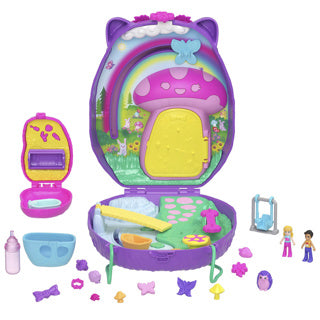 Polly pocket hedgehog mam en pap compact