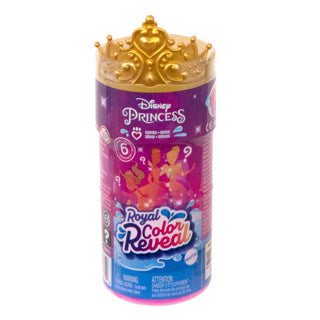 Mattel disney pr. pop small doll color reveal 6 assorti
