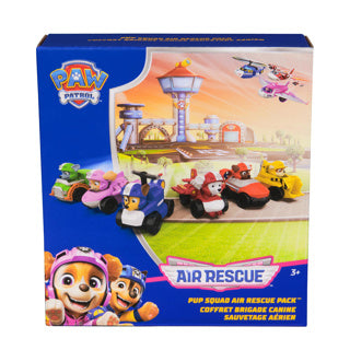 Paw patrol air rescue pup squad racers 6-pack