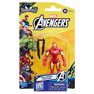 Marvel avengers 10 cm figure venom iron man | 3 stuks