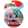 Pokemon pokémon battle figure sets 3 pack asst