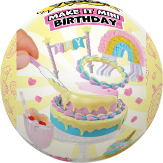 Mga entertainment miniverse - make it mini birthday knutselen (assortiment product)