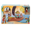 Disney princess small doll vaiana transforming boat