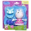 Peppa pig dress-up party figuur 10 cm assorti
