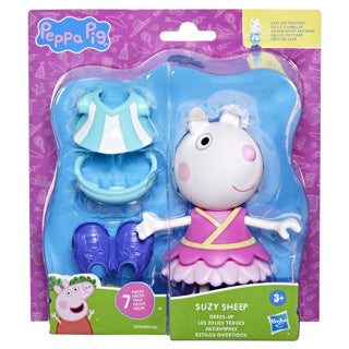 Peppa pig dress-up party figuur 10 cm assorti
