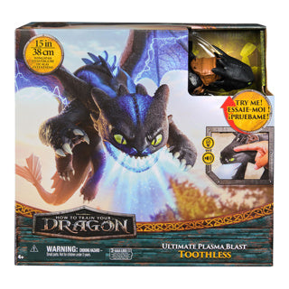 Dreamworks dragons how to train your dragon giant plasma blast toothless incl. licht en geluid