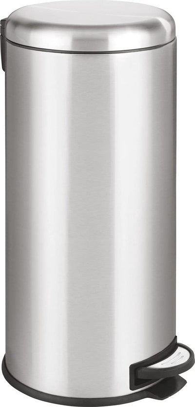 Wenko pedaalemmer leman 30 liter rvs mat - easy close deksel - afvalemmer - prullenbak - afvalbak - vuilbak - vuilnisbak