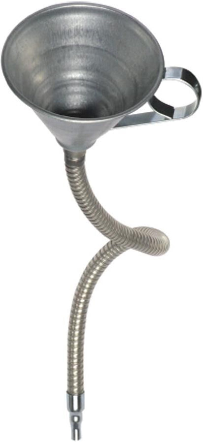 Bikeservice trichter funnel w flexible hose metal 600mm
