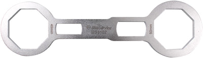 Bikeservice gabelkappenschlüssel schl fork cap bst 49x50mm 8knt