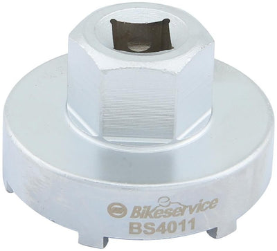 Bikeservice nutmutternschlüssel key nut bst 6pin 47mm