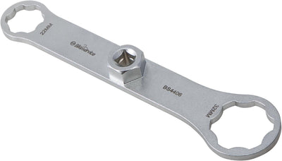 Bikeservice gabelkappenschlüssel schl fork cap bst 22x32mm 6knt