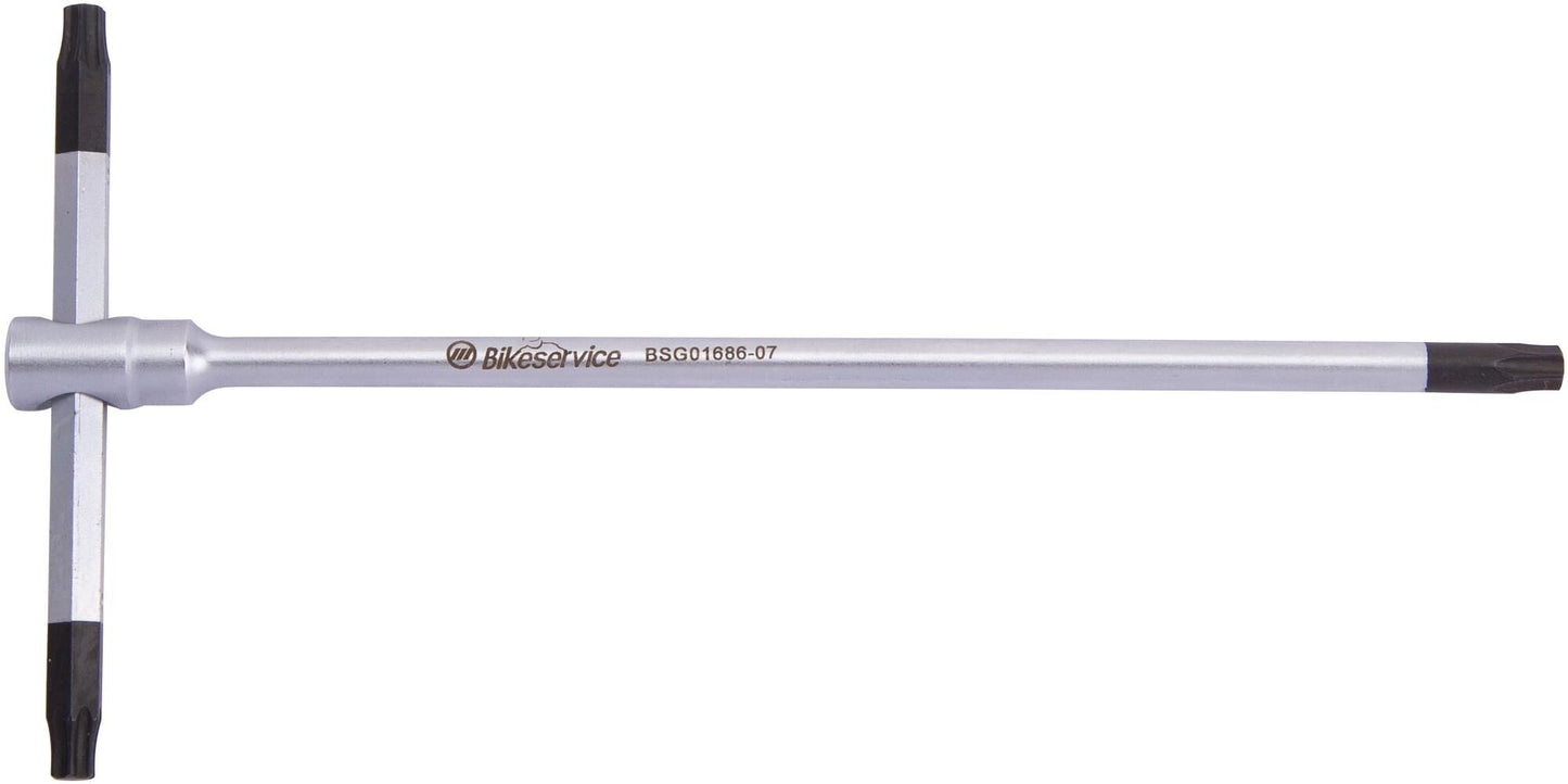 Bikeservice schroevendraaier turn handle bst torx t30 x 180mm