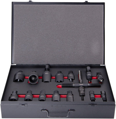 Bikeservice abziehersatz polrad remover set flywheels bst universal 15pcs