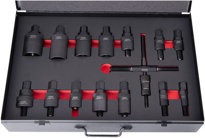 Bikeservice abziehersatz polrad remover set flywheels bst universal 15pcs