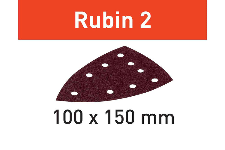 Festool accessoires schuurpapier stf delta 9 p60 ru2 50 rubin 2 - 577572