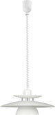 Eglo brenda - hanglamp - 1 lichts - ø430mm. - wit, chroom