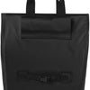 Basil Urban Dry Shopper - waterdichte fietsshopper, vegan leather details, verstelbare sluiting, reflectie, mat zwart