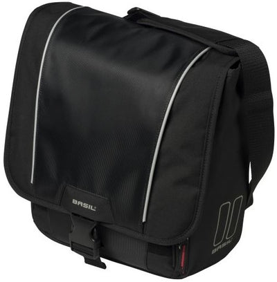 Basil Sport Design Commuter Bag - Fietsrugtas Zwart 18L