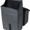 Basil Urban Dry Dubbele Fietstas - Grijs, 50L