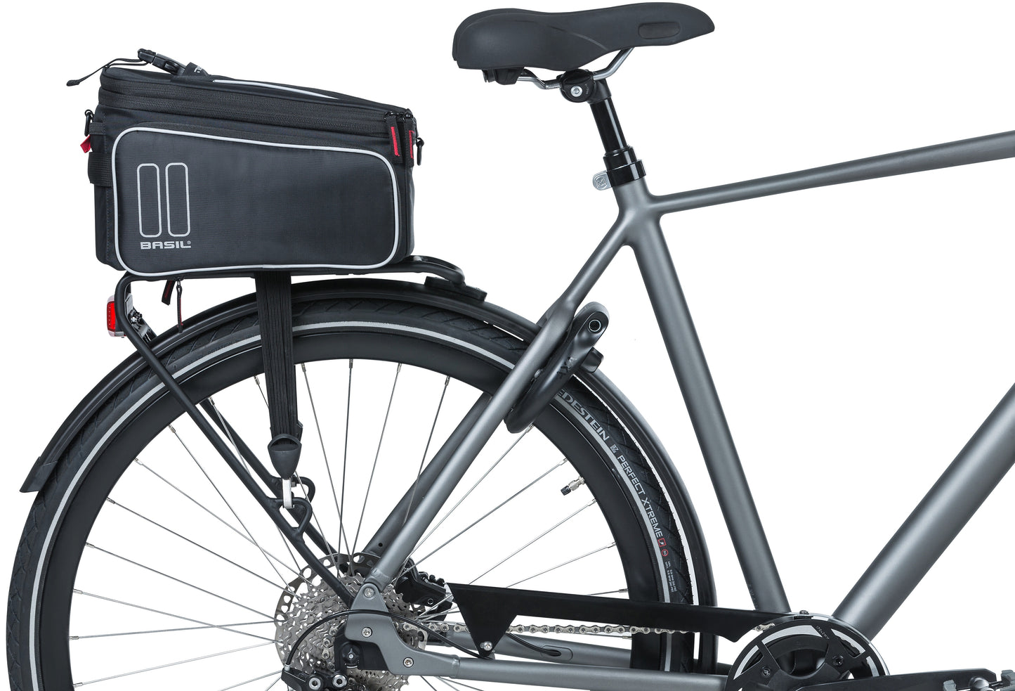 Basil Sport Design Trunkbag MIK - Fietsachtertas Zwart 7-15L