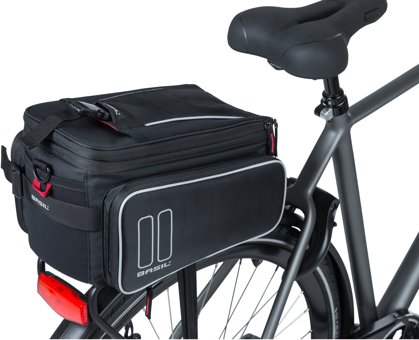 Basil Sport Design Trunkbag MIK - Fietsachtertas Zwart 7-15L