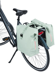 Basil SoHo dubbele fietstas Nordlicht MIK pastelgroen, waterdicht, 41L, LED-verlichting - afbeelding 2
