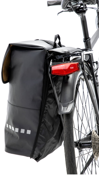 Odense Backpack - Stevige rugzak voor fiets - Zwart Groen