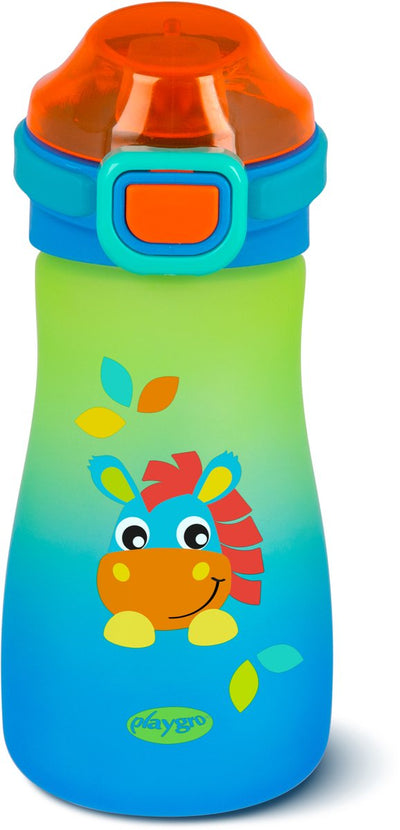 Playgro clip clop babyfles met tuit - lekvrij - bpa-vrij - 550 ml - vanaf 10 maanden - kunststof