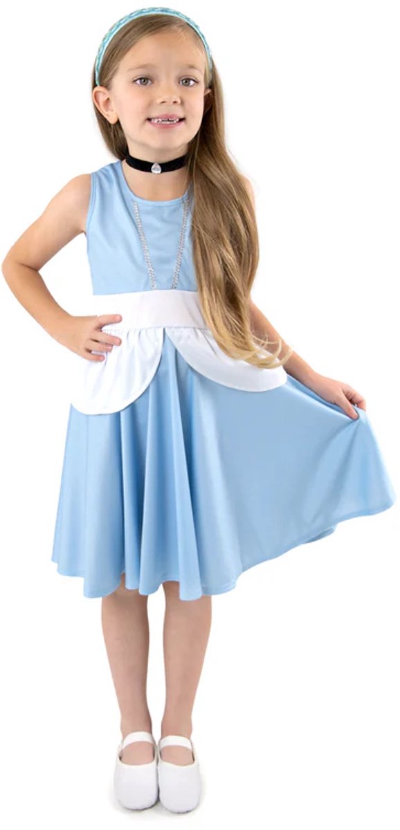 Little adventures - cinderella twirl jurk – maat 116-122