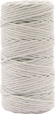 Vaessen creative macrame touw - lichtgrijs - 3mmx100m
