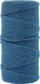 Vaessen creative macrame touw - donkerblauw - 3mmx100m