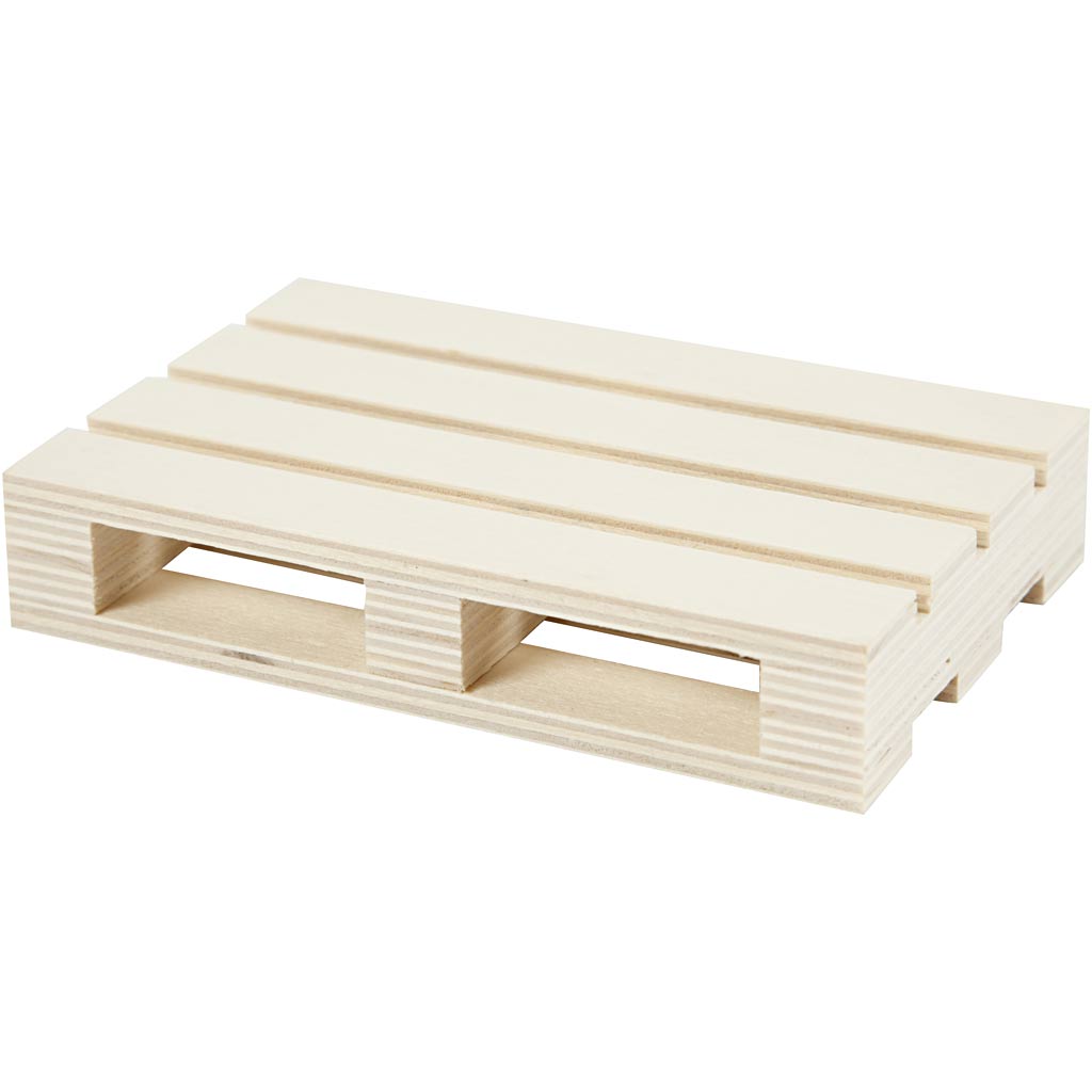 Creativ company houten mini pallet, 1st.