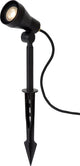 Lucide spike - tuinspot - ø 6,5 cm - led dimbaar - gu10 - 1x5w 3000k - ip54 - zwart