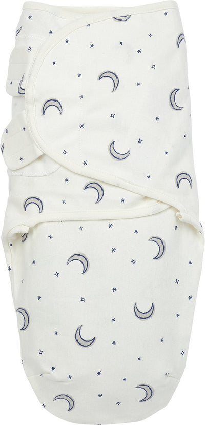 Meyco baby moon swaddle inbakerdoek - indigo - 4-6 maanden - 1.0 tog