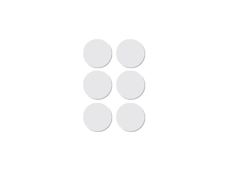 Apli etiketten rond 32mm wit