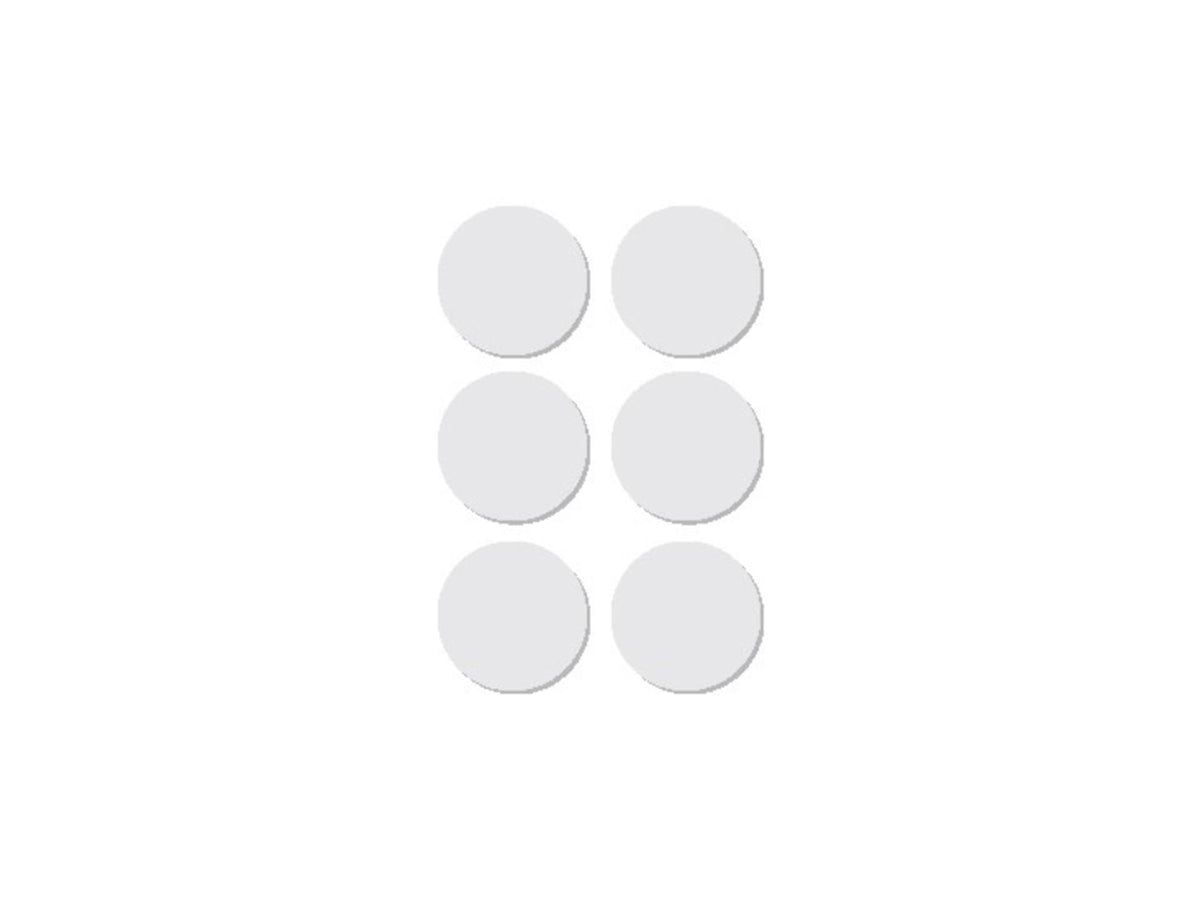 Apli etiketten rond 32mm wit pak a 36 stikers