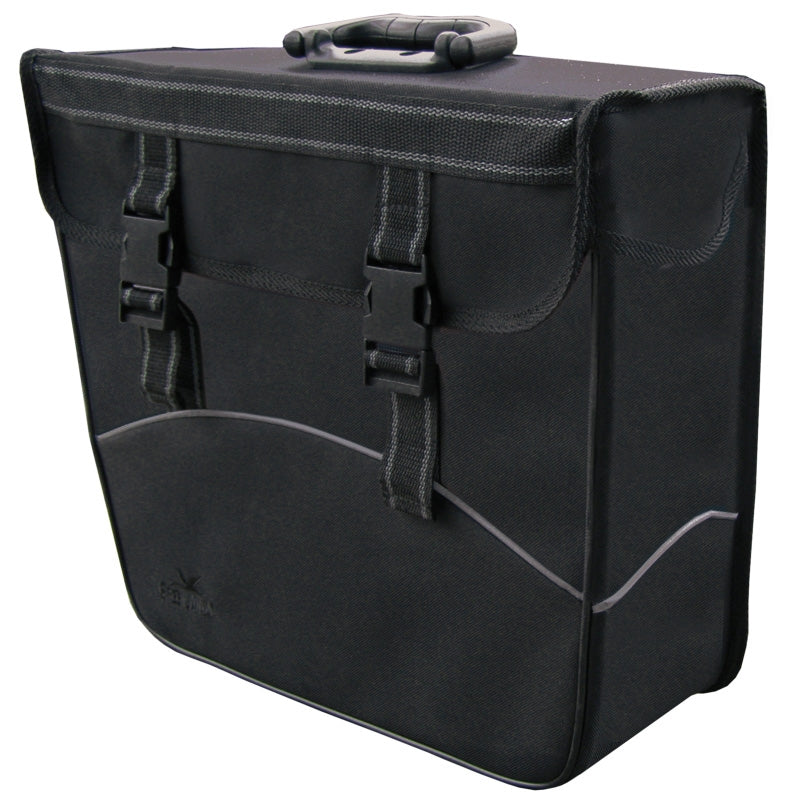 Greenlands fietstas links 20 liter 37x33x14 cm - zwart