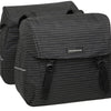 Newlooxs New Dubbele Fietstas Alba Zwart 42L