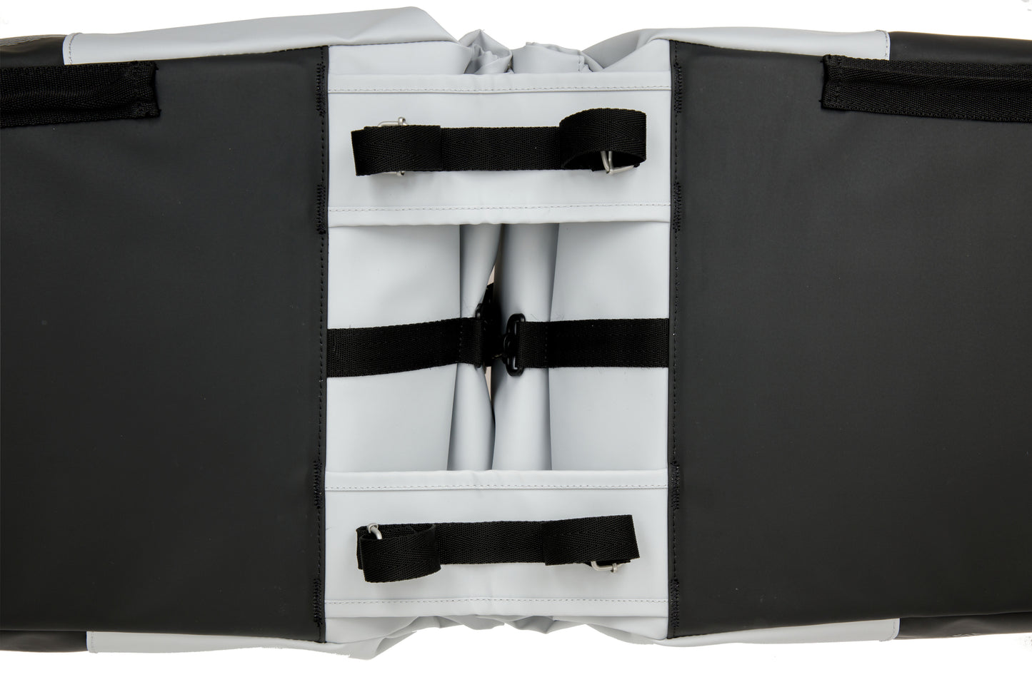 Newlooxs Tas New Nyborg Double Light Grey Black