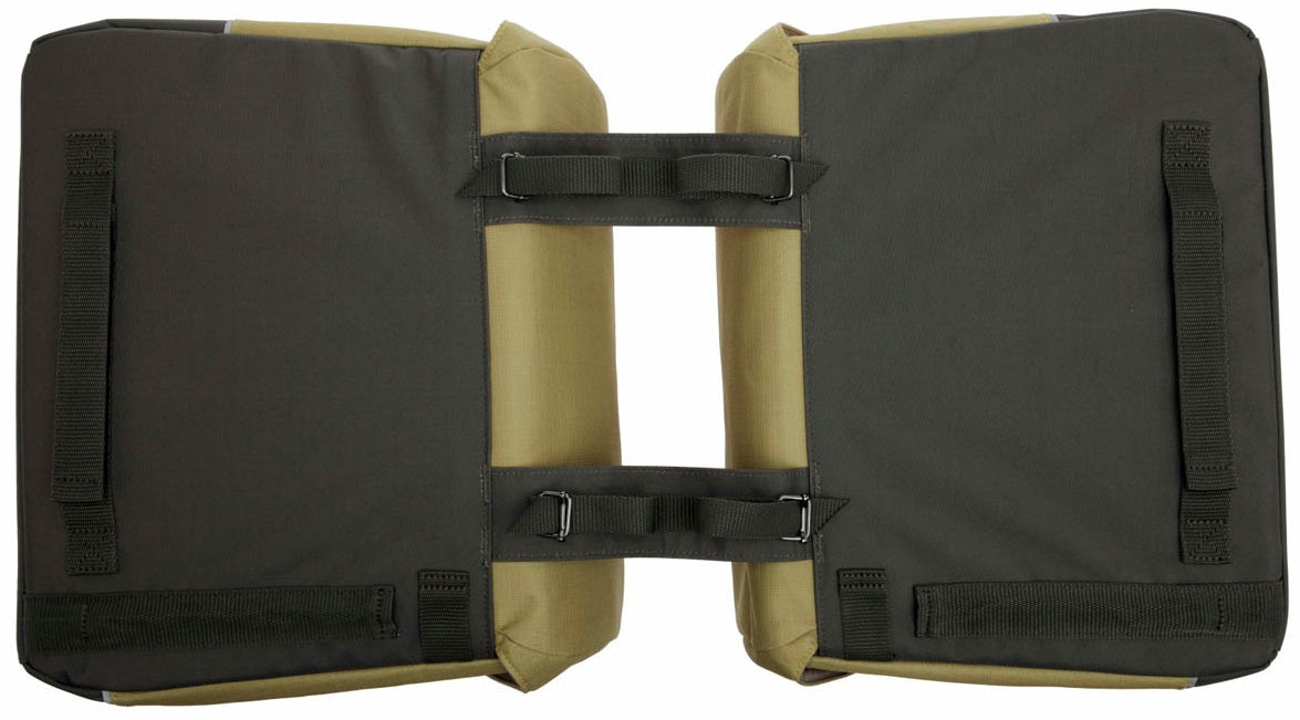 Newlooxs tas new looxs joli dubbel | oslo | olijfgroen geel | 37l