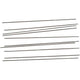 Creativ company metalen staaf - metalen staven set - kleine dunne metalen staafjes - lengte: 20 cm - dia: 2mm - 10 stuks