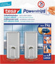 Tesa plakhaakjes met powerstrips l chroom