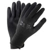 Montagehandschoen werkplaats polyester met PU-coating M zwart