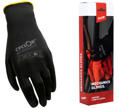 Cyclon montagehandschoenen m10 - geel (3 paar)