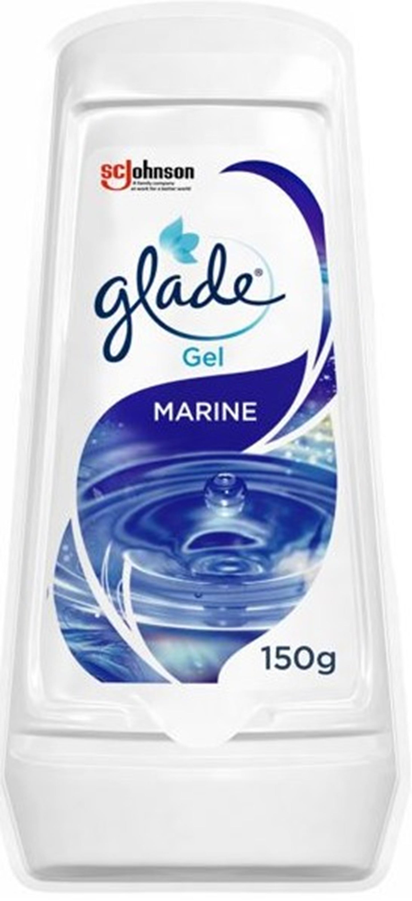 Glade luchtverfrisser gel 150gr marine