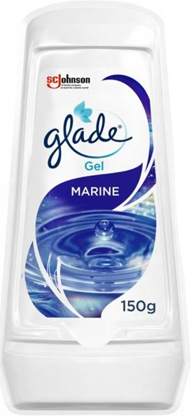 Glade luchtverfrisser gel 150gr marine