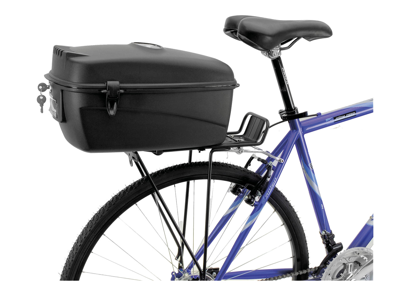 M-wave topkoffer fietskoffer amsterdam - zwart