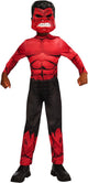 Rubies red hulk kinderkostuum - - maat 7-8 jaar