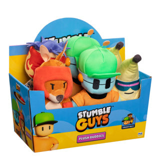 Stumble guys pluche buddies 20 cm assorti | 12 stuks